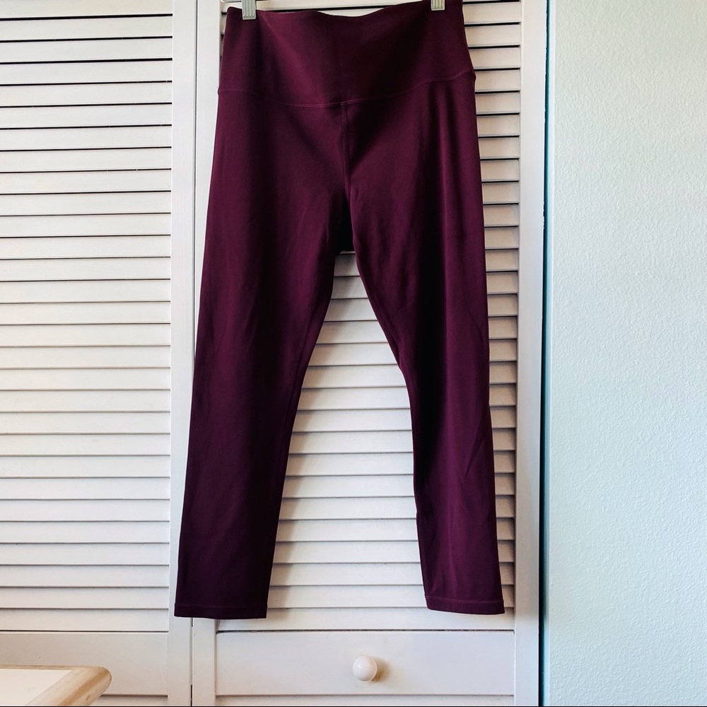 🪷LOT (3) ATHLETA HIGH-RISE CROP LEGGINGS - Picture 6 of 9